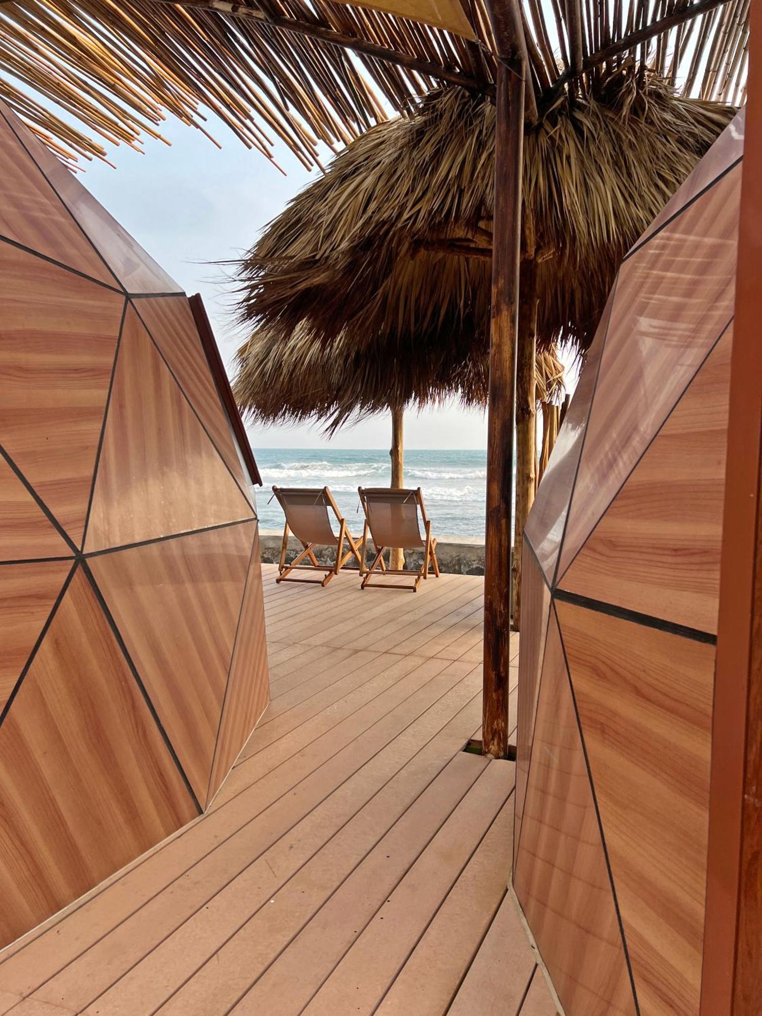 Almare Zonte - Beachfront Glamping Hotel 엘 존테 외부 사진